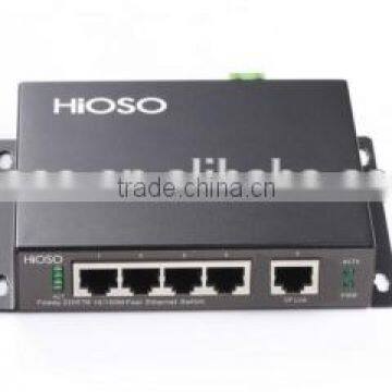 4 100M PoE ports + 1 100M TP port Managed 10 100M PoE switch