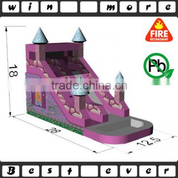 giant princess inflatable pvc material commercial wet n dry slides prices for kids play and adult game