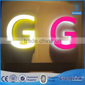 Wall Mounted High Brightness 3d Led Acrylic Letter Signs Holder photo-2