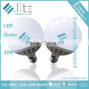 Led Globe Bulb Globe Shape G120 24W Plastic Lamp Body 2300lumen 270 Degree Replace 150W With CE RoHS Super Bright Big Size photo-2