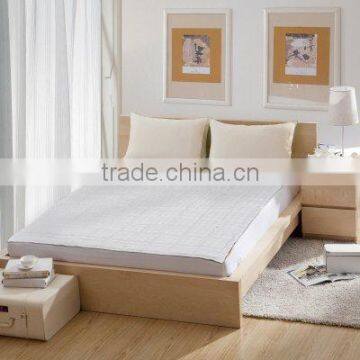 100% bleached polyester fabric Bed mattresses do and bedsheet pillowcase