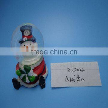 New Design Resin Snoopy Water Globe Crafts Ornaments photo-5