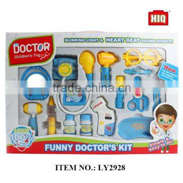 Pretend Play Hospital Doctor set with sound plastic Medical Toys for kids