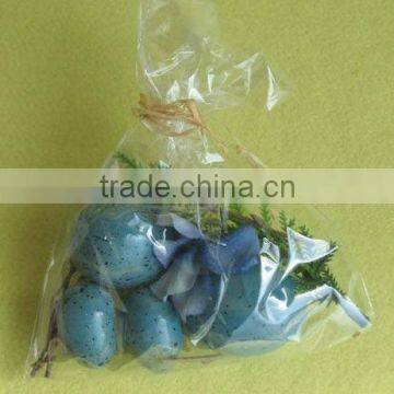 2014 Hot Sale Artificial Polyster Egg and Berry&Flower Pick Bag