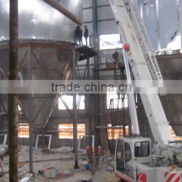 Organic catalyst spray dryer