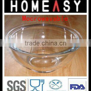 hot sale Transparent Glass Nesting Bowl Set