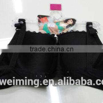 Sexy Girl Black Lace and Bow Underwear photo-2