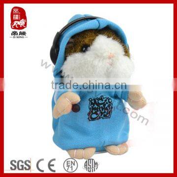 Talking hamster plush toy battery- operated SEDEX plush hamster toy