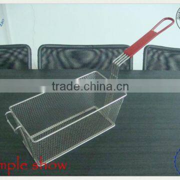 stainless steel wire fried basket and storage