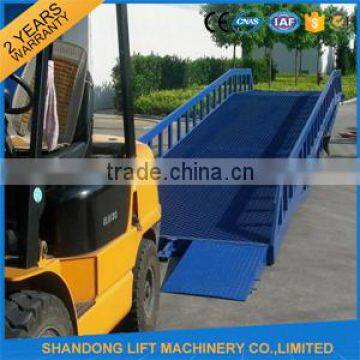 Dock lever dock ramp mobile container loading ramp with CE