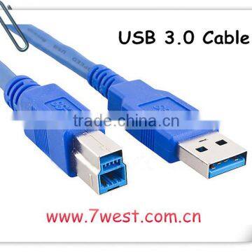 High Speed USB 3.0 A Male to B Male Printer Scanner Cable