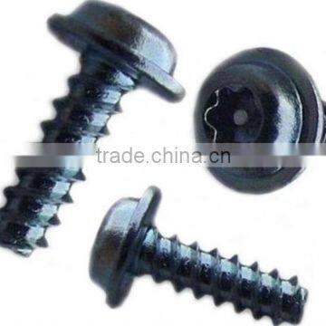 Pan washer head Security Screw with tapping threads