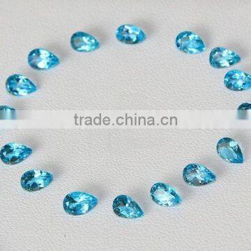 Wholesale Loose Gemstones Blue Topaz Loose Cut Gemstones