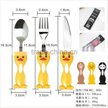 HOT SALE Toddler Cartoon Cutlery Set