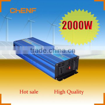 2000W With High Capacity Off Grid 12V 24V 48V 110VDC to 220V 230V 240VAC Pure Sine Wave Inverter