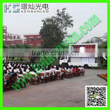 online speech P10 rgb high precision truck led screen