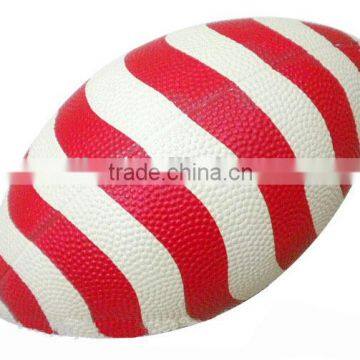 cheap price outdoor sport custom print rugby ball