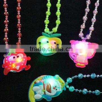 Wholesale Children Kids LED Light Up Flashing Necklace Pendants                        
                                                Quality Choice