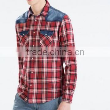 Mens cotton casual shirts