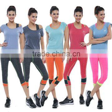 Women Professional Yoga Shirt for Fitness Running Sports Jogging Gym,Quick Dry Sweat Breathable Exercises Short Sleeve Tops