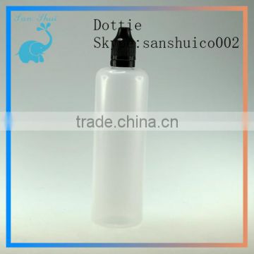 140ml clear eye drop bottle with childproof tamper evident cap clear dropper bottle dor eliquid ejuice