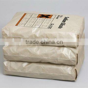 Recyclable kraft paper bag 25kg craft paper cement bags