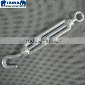 DIN 1480 standard with hook/eye Zinc plated drop foged turnbuckle