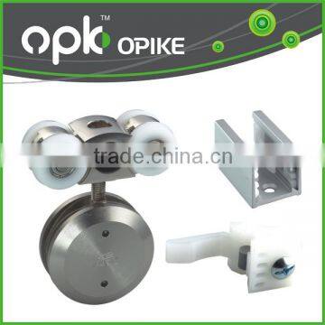 OPK Hot Sale Glass Door Bathroom Sliding Roller photo-3