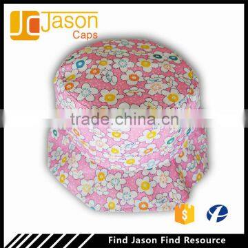 beautiful color printed kids sun hat