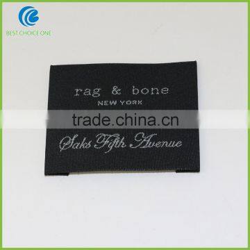 Customized Garment Satin Woven Labels Size Labels Brand Labels For Clothing photo-2