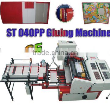 Automatic hardcover gluing machine