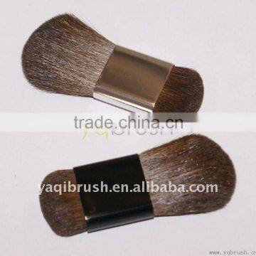 compact mini blush brush,pony hair