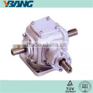 T series Electric Motor Screw Spiral Bevel Steering Gearbox