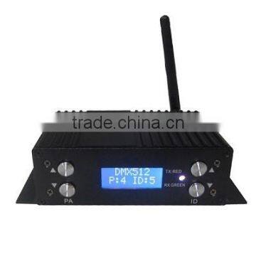 2.4G ISM 126 channels 2.4G DMX512 wireless receiver/transmitter for stage lighting