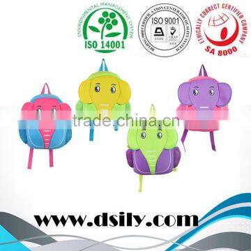 Fashionable Elephant Pattern Backpack for Children