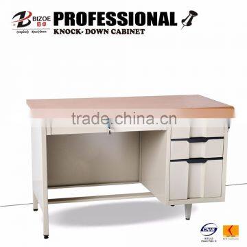 kd office furniture light steel office desk/steel table