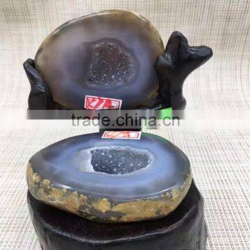 Natural Agate Geode For Sale Crystal Feng Shui Ornaments