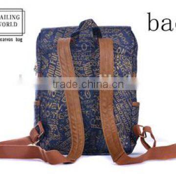 Large Capacity Unisex Handmade Canvas Laptop Bag & Backpack photo-3