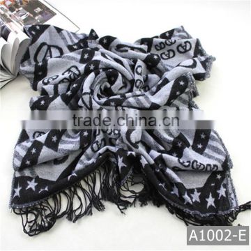 A1002 2016 New style shiny pashmina scarf