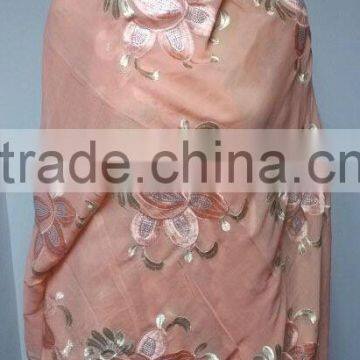 SCF-1102 (51-57) different design promotion 9.6$ per piece embroidered Muslim scarf/shawls/wrap/pashmina