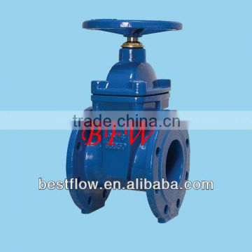 High quality AWWA C509 Resilient Sealed Gate valve