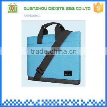 High quality china custom blue branded laptop backpack