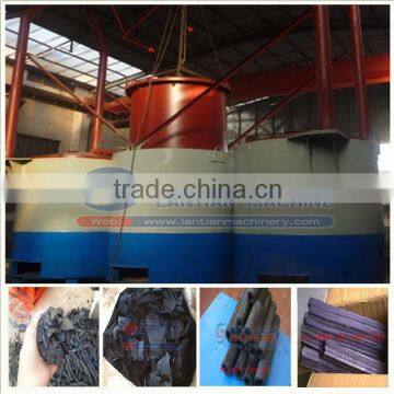 China professional manufacturer wood charcoal carbonization furnace