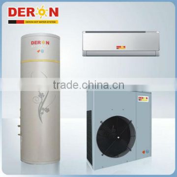 Guangzhou split style heatpump deron air to water heat pump for household