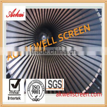 vertical sand filter screen stainless steel water well screen