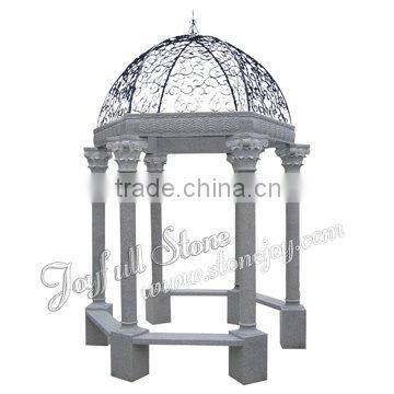 Grey Granite Gazebos with 6 columns