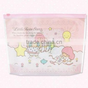 cartoon design adorable PVC toiletry bag with spacious volumes