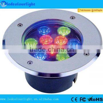 DC24V 18W 24W outdoor park DMX RGB inground light