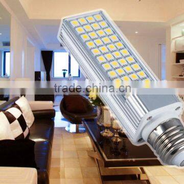 E27 E26 G23 G24 LED Corn Light Bulbs 6W 8W 10W 13W Horizontal Plug Lamp 5050 SMD 110V 220V 85V-265V AC PLC LED PL light