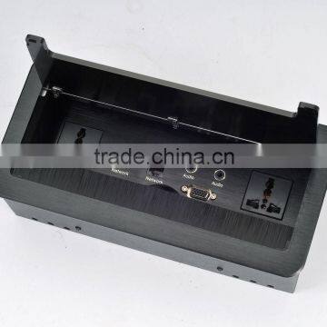 aluminum desk socket box for boss table